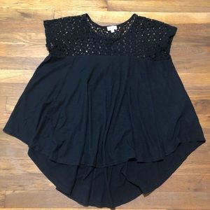 Umgee black hi/low top